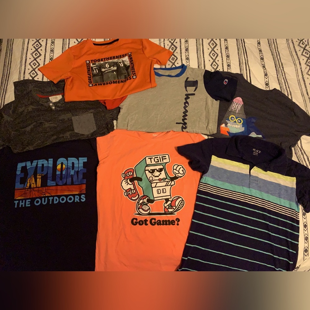 Boys t-shirt bundle of 7
